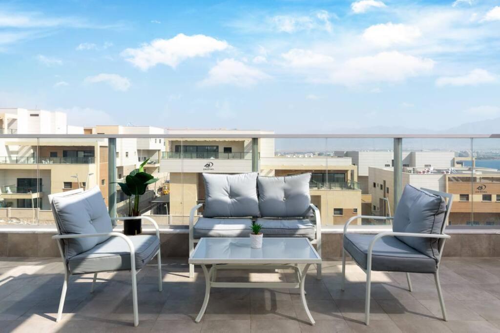 Apartment By Eezy - דירה משפחתית עם נוף לים גרגיר נחלים Eilat